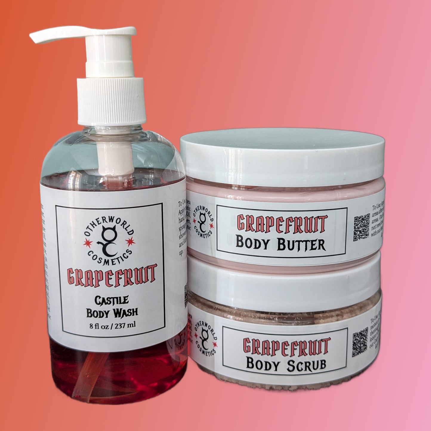 Grapefruit Bath & Body Set