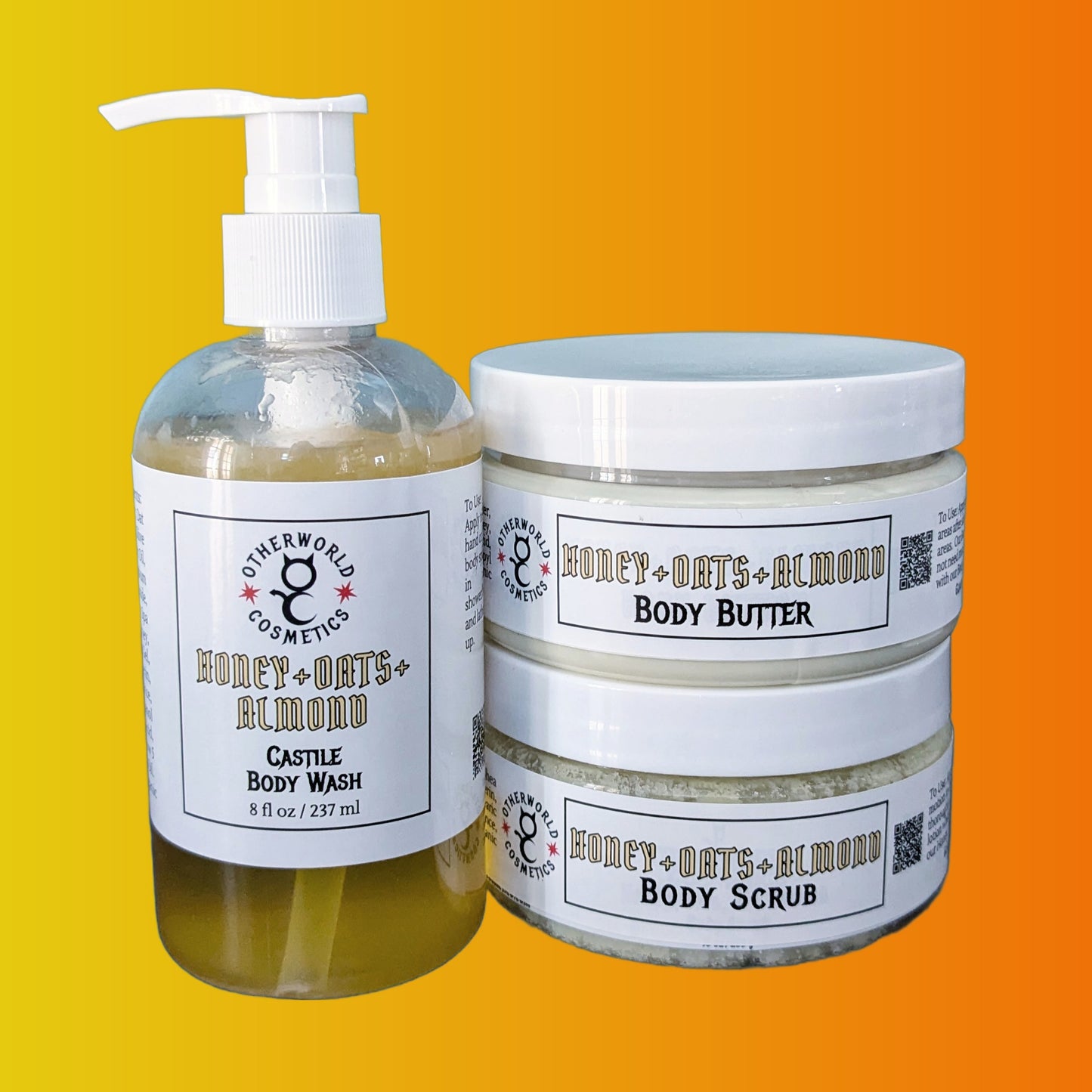 Honey, Oats & Almond Bath & Body Set