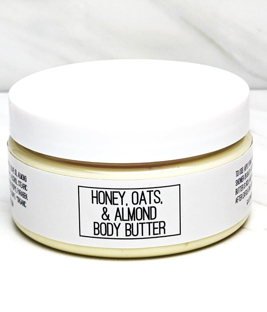 Honey, Oats & Almond Body Butter